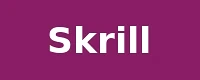 Skrill accepted e-wallet payment method logo at Skycrown