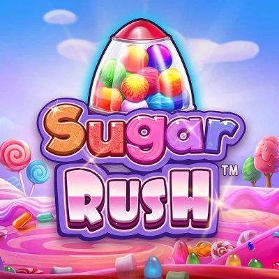 Sugar Rush cluster-pays pokie tile in the Skycrown game lobby